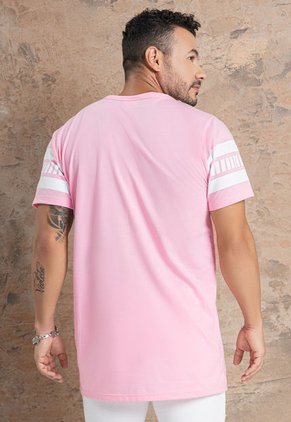 Camiseta Hombre Rosado Mp 101497