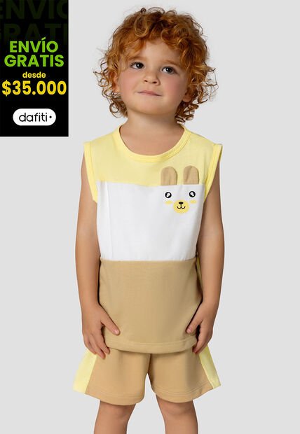 Conjunto Infantil Masculino Multicolor Mp 103220