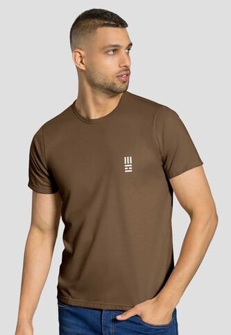 Camiseta Hombre Chocolate Mp 7766 MP