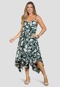 Vestido Largo Mujer Estampado Mp 114462 de MP