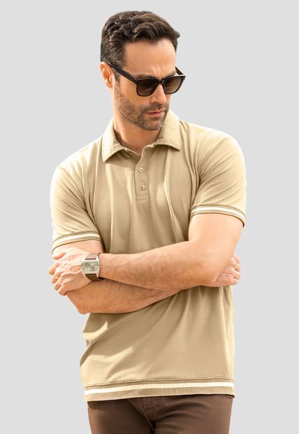 Polo Hombre Latte Mp 110744