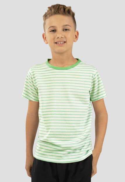 Camiseta Infantil Masculino Pistacho Mp 101176