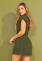 Vestido Mujer Verde Militar Mp 110131 de MP