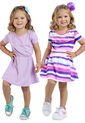 Vestido Paq X2 Infantil Femenino Lila Mp 16790 de MP