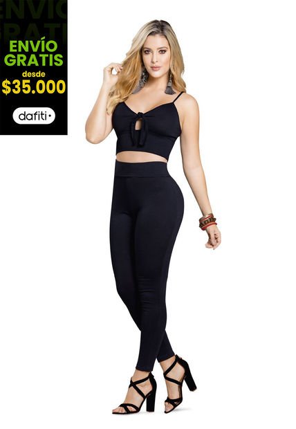 Conjunto Para Mujer Negro MP