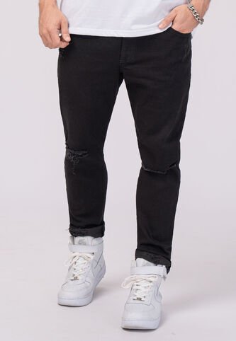 Jean Hombre Negro Mp 103337 MP