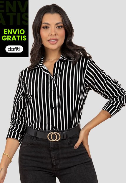 Camisa Mujer Estampado Mp 110432
