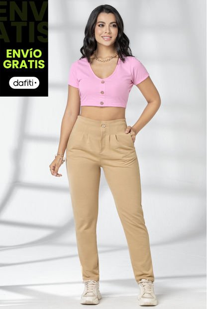 Pantalón Mujer Caramelo Mp 1785