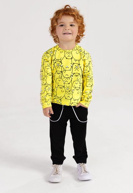 Conjunto Infantil Masculino Multicolor Mp 101242