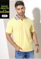 Polo Hombre Amarillo Pastel Mp 2147 de MP
