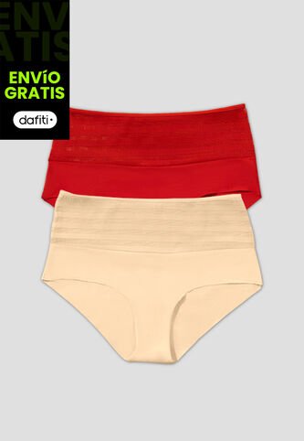 Cachetero Paq X2 Mujer Multicolor Mp 4588 MP