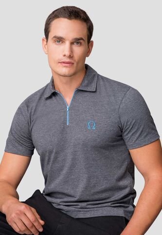 Polo Hombre Negro Cross Mp 111909 MP