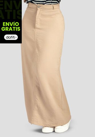 Falda Larga Mujer Latte Mp 113212 MP