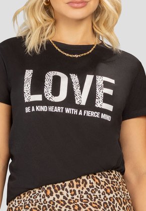 Camiseta Mujer Negro Mp 106953