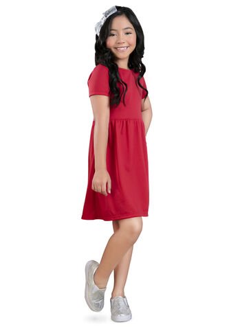 Vestido Paq X2 Infantil Rojo Mp 34557 MP