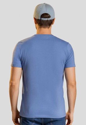 Camiseta Hombre Azul Indigo Mp 113724