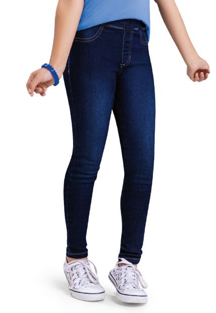 Jegging Infantil Femenino Azul Mp 5790