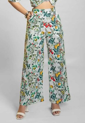 Pantalón Mujer Estampado Mp 111778
