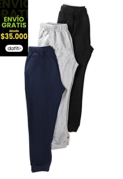 Jogger Infantil Azul Navy Mp 2126