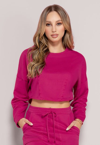 Buzo Mujer Fucsia Mp 101420