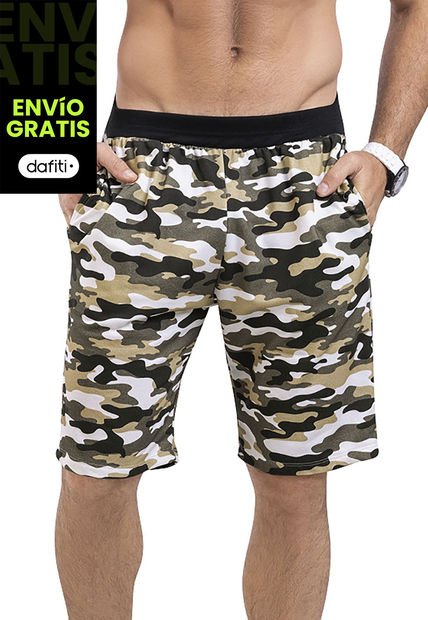 Bermuda Hombre Estampado Mp 5864