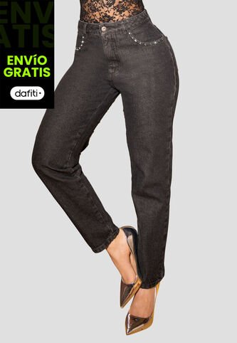 Jean Mujer Negro Mp 112736 MP