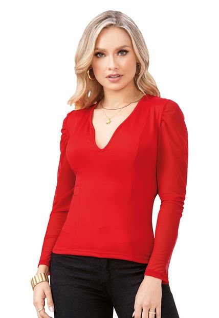 Blusa Adulto Rojo Mp 92312