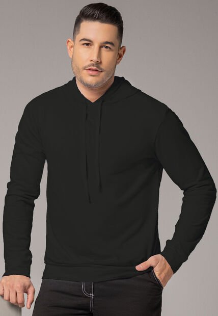 Buzo Hombre Negro Mp 393