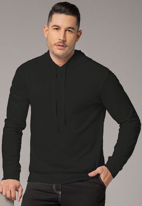 Buzo Hombre Negro Mp 393