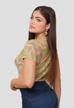 Camiseta Mujer Estampado Mp 113837