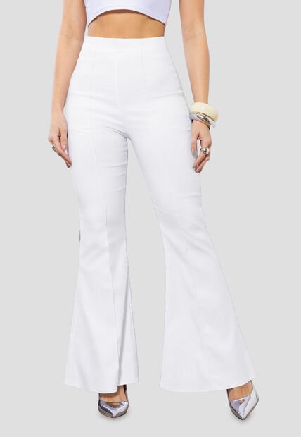 Pantalón Mujer Blanco Mp 113840