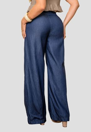 Pantalón Mujer Azul Oscuro Mp 113740
