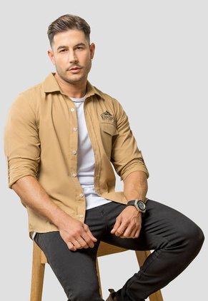 Camisa Hombre Piel Mp 107248