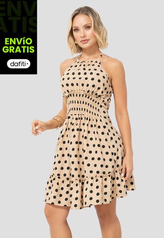 Vestido Corto Mujer Estampado Mp 101029 MP