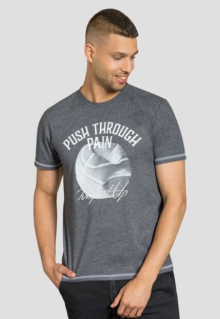 Camiseta Hombre Negro Cross Mp 111914