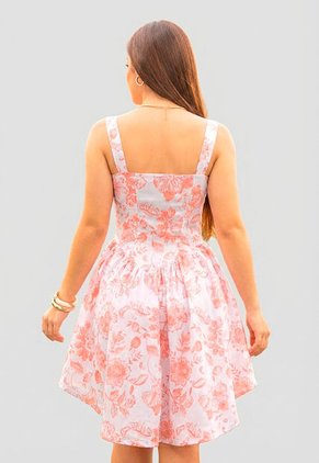 Vestido Corto Mujer Estampado Mp 113969