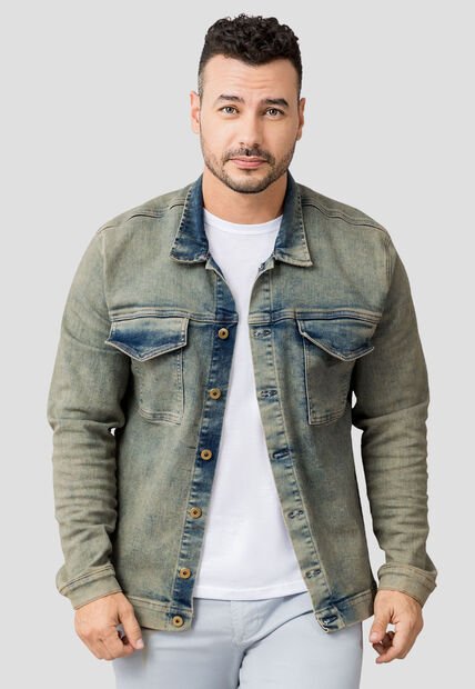 Chaqueta Hombre Azul Mp 108280