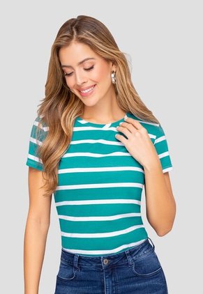 Camiseta Mujer Estampado Mp 112032