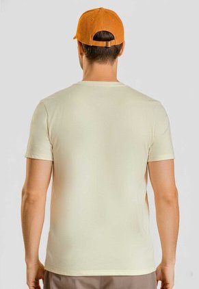 Camiseta Hombre Crema Mp 113723