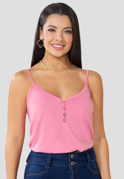 Camiseta Mujer Rosa Mp 4760