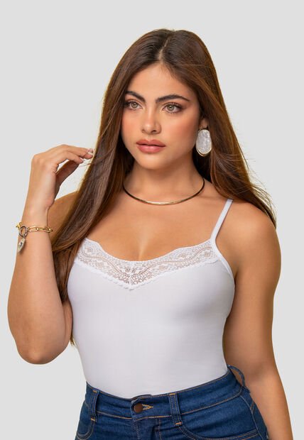 Blusa Mujer Blanco Mp 113838