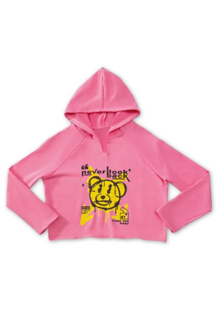 Buzo Infantil Femenino Rosa Mp 7057