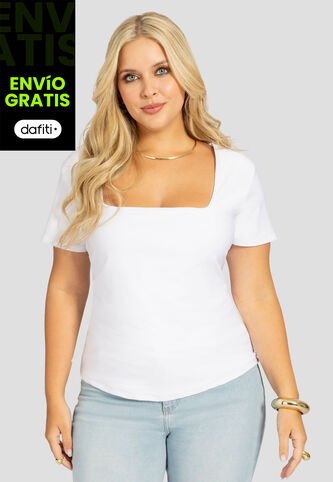 Blusa Mujer Blanco Mp 112235 MP