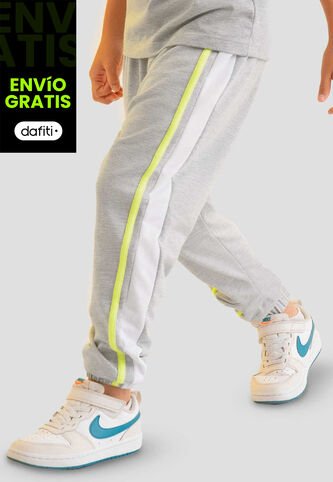 Jogger Infantil Masculino Gris Jaspe Mp 112598 MP