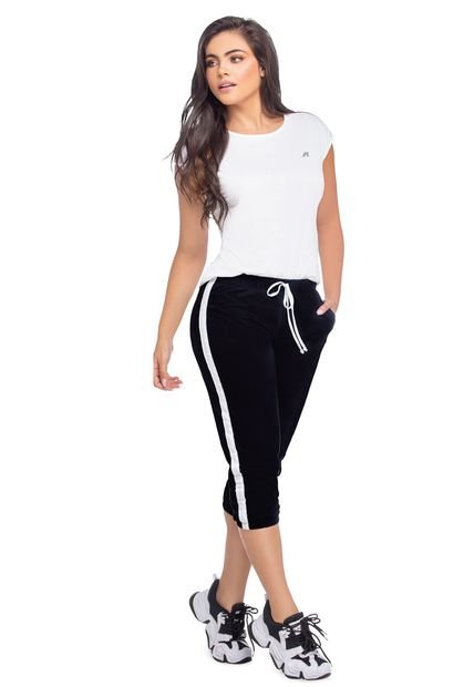 Capri Mujer Negro Mp 77095