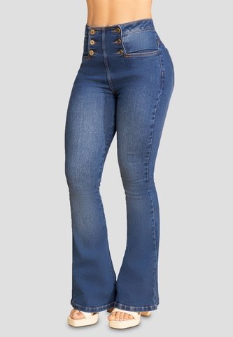 Jean Mujer Azul Medio Mp 107890 MP
