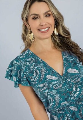 Vestido Corto Mujer Estampado Mp 111780