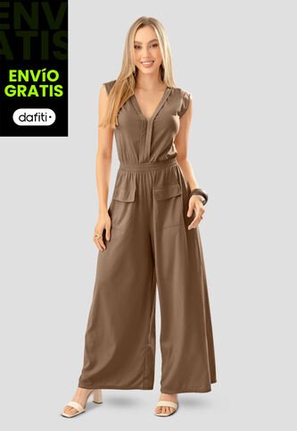 Enterizo Largo Mujer Chocolate Mp 112326 MP