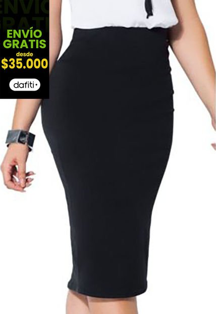 Falda Corta Adulto Para Mujer MP -Negro