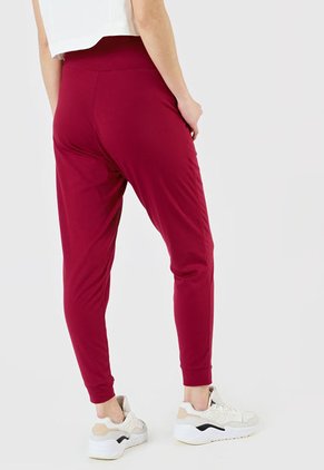 Pantalón Sudadera Vino Tinto-Blanco MP